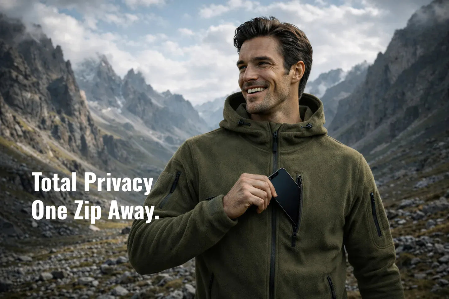 EscapeZone EMF Blocking Tactical Hoodie