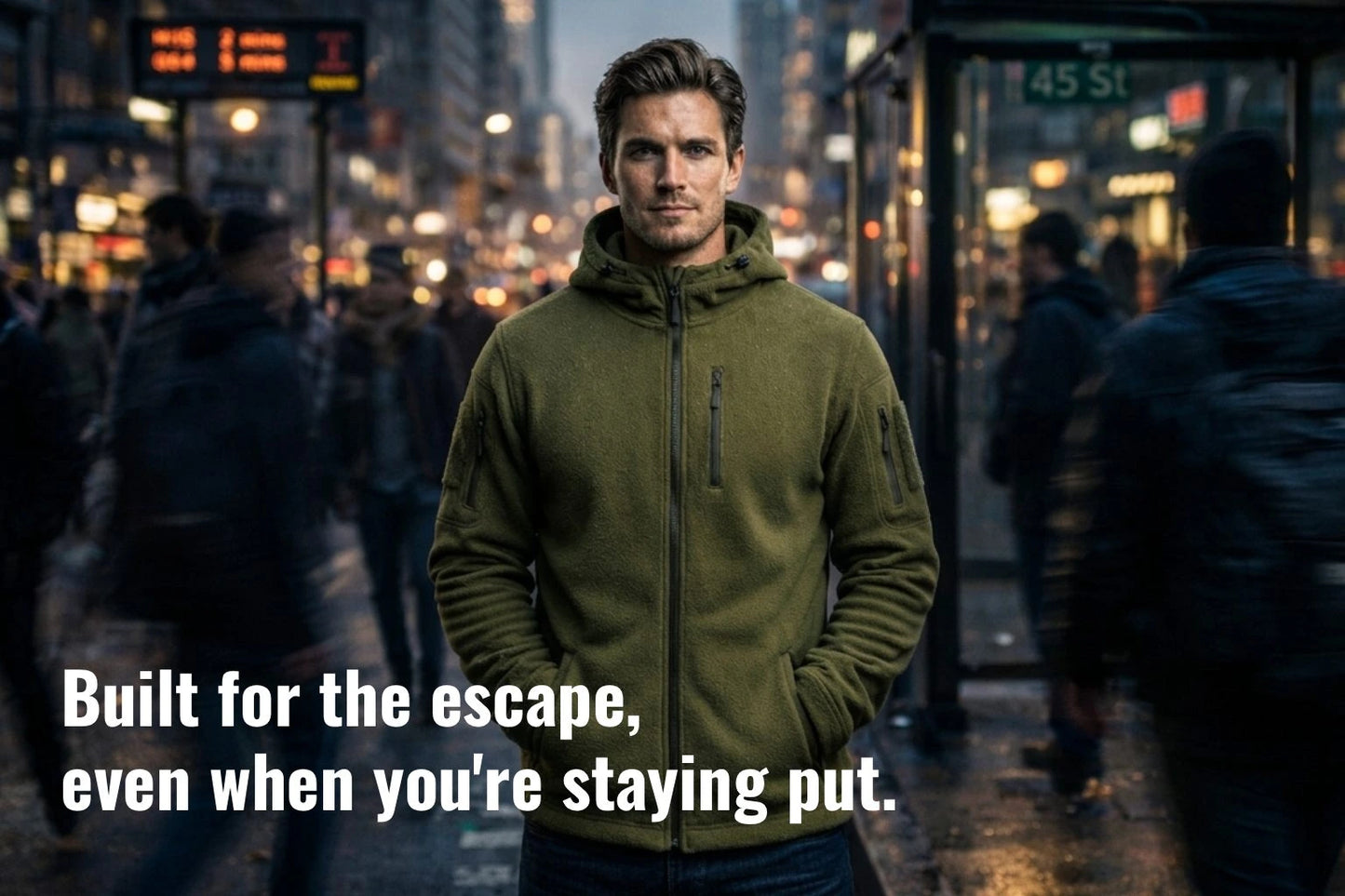 EscapeZone EMF Blocking Tactical Hoodie