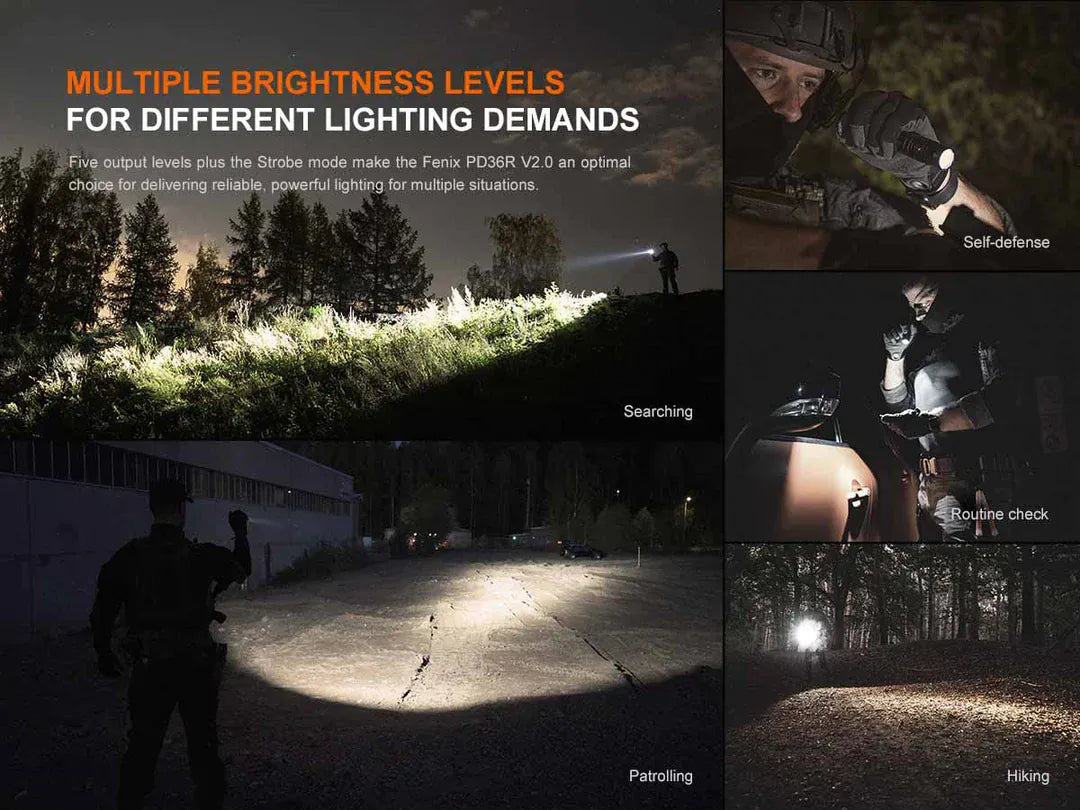 Fenix PD25R Everyday Carry Rechargeable Flashlight