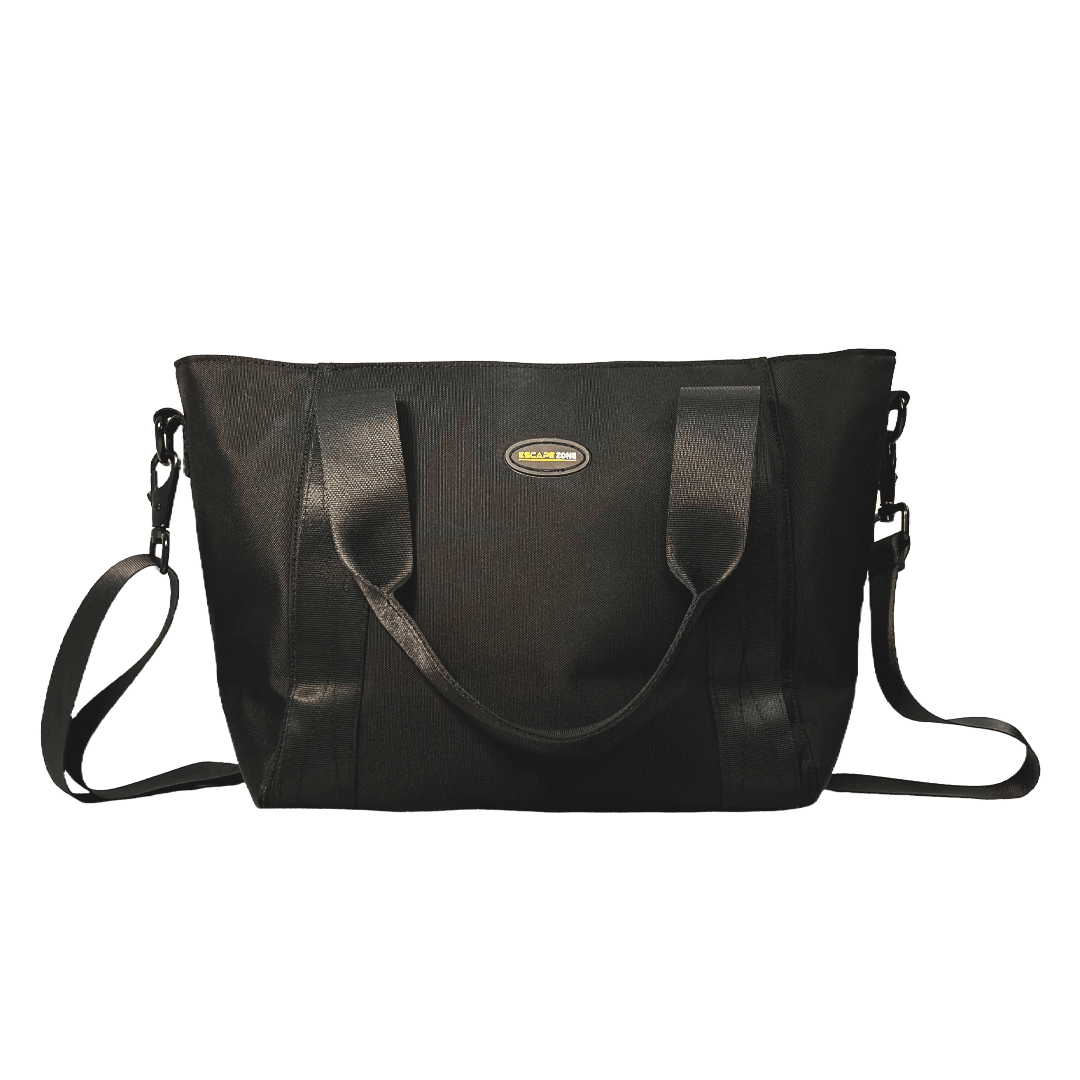 Side View of EscapeZone Stylish Women's Handbag with Faraday Pockets (small)