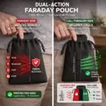 EscapeZone - EMF Barrier Pouch for Mobile Phones