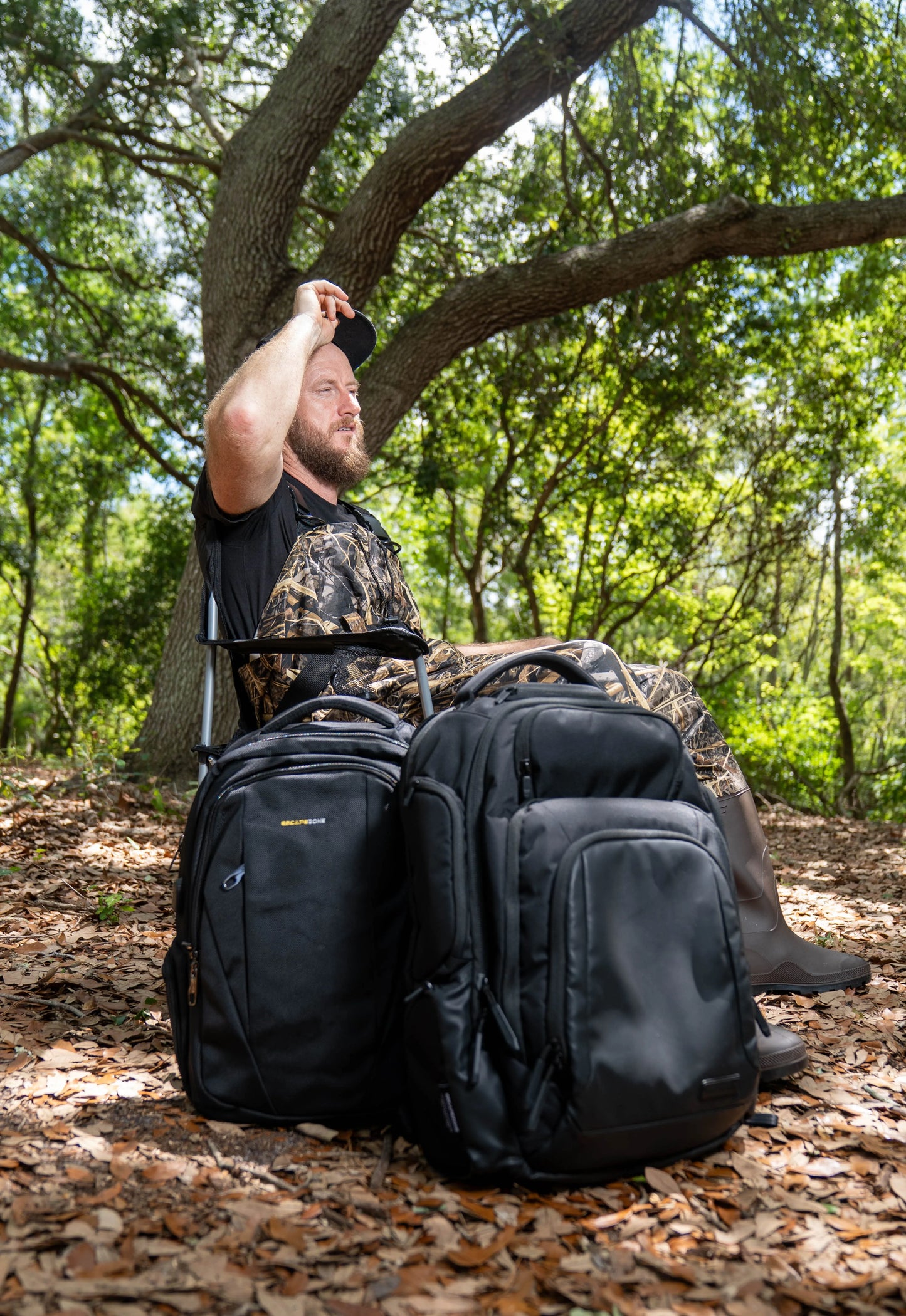 EscapeZone™ Dual Protection - Ballistic Backpack with 4 Faraday Bags