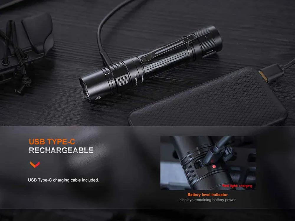 Fenix PD25R Everyday Carry Rechargeable Flashlight