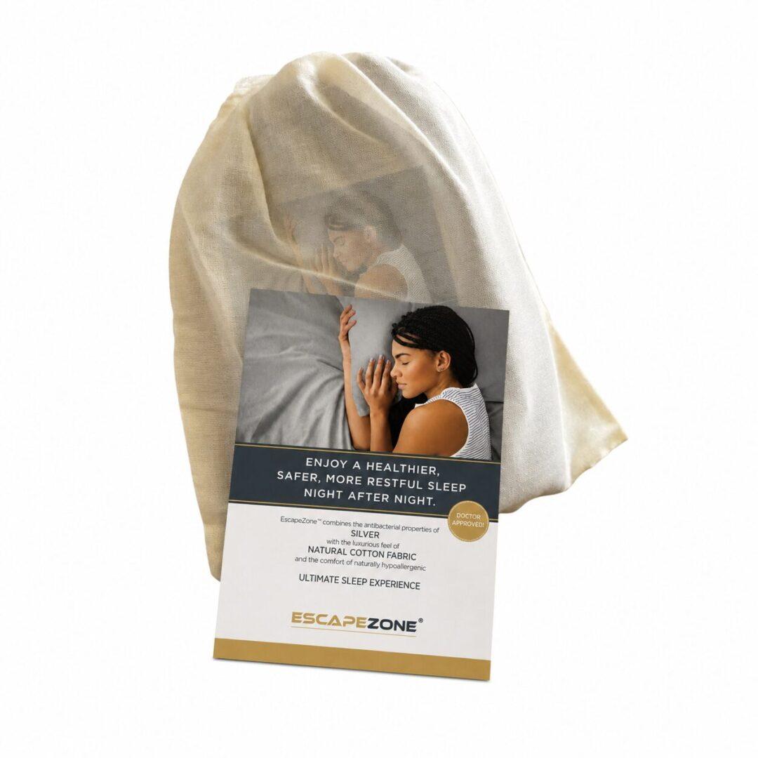 Luxurious Anti-Microbial Silver Lined Pillowcase