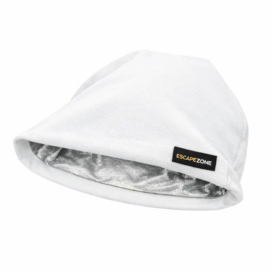 EscapeZone EMF Blocking Kids Faraday Beanie – White