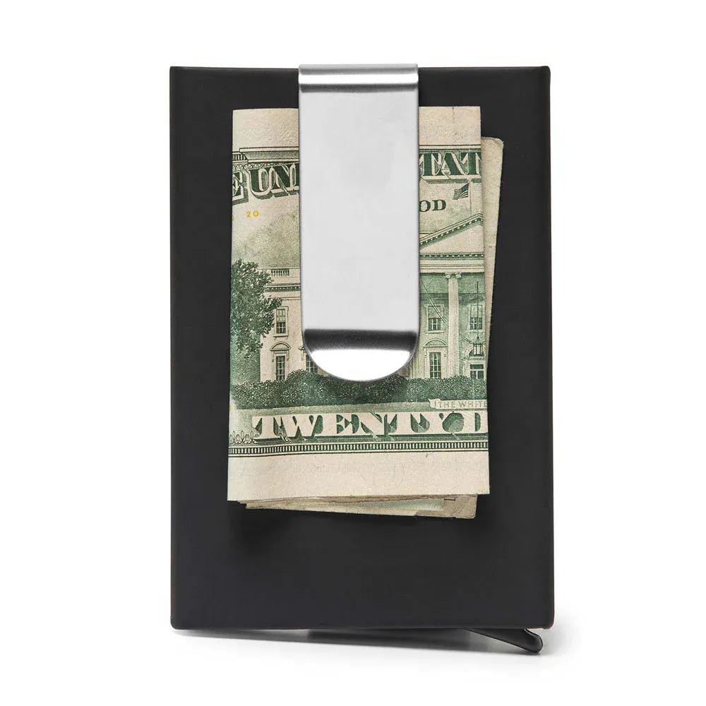 Slim Wallet - RFID Card Holder with Money Clip