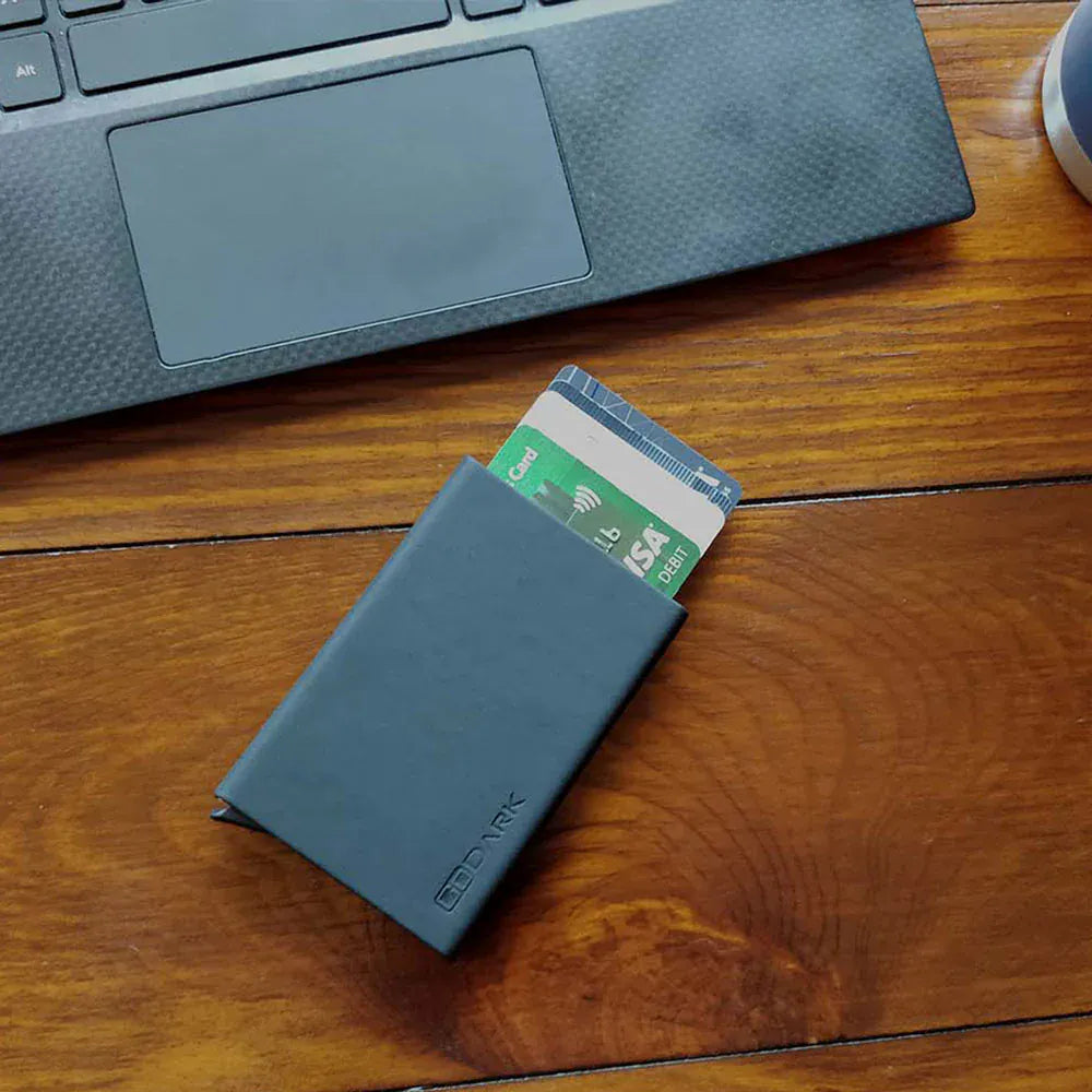 Slim Wallet - RFID Card Holder with Money Clip