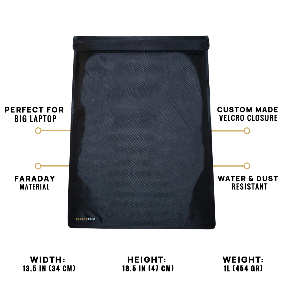 EscapeZone – Premium Laptop Faraday Bag