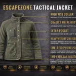 EscapeZone EMF Blocking Female Tactical Jacket