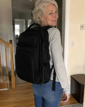 Customer photo with EscapeZone Dual backpack