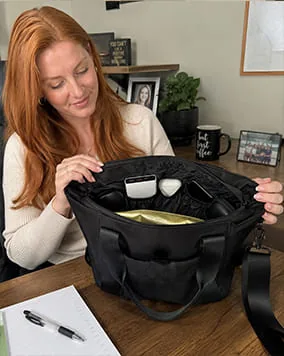 Customer photo with EscapeZone bag