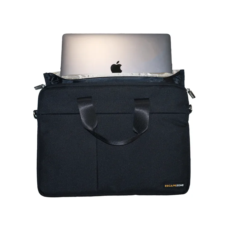 EscapeZone Faraday laptop bag with laptop