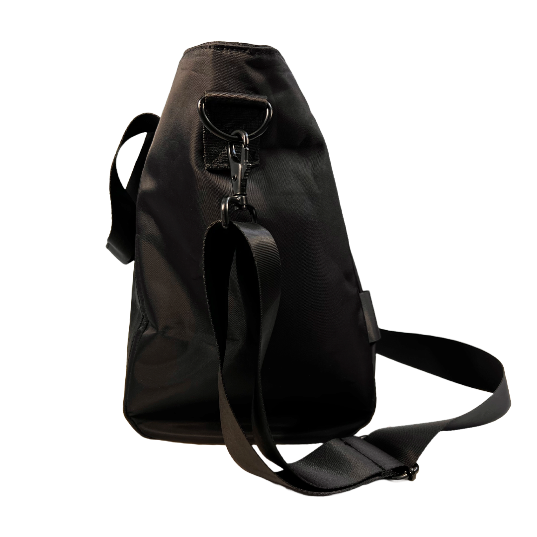 Side View of Stylish Women’s Handbag with Faraday Pockets (Large)