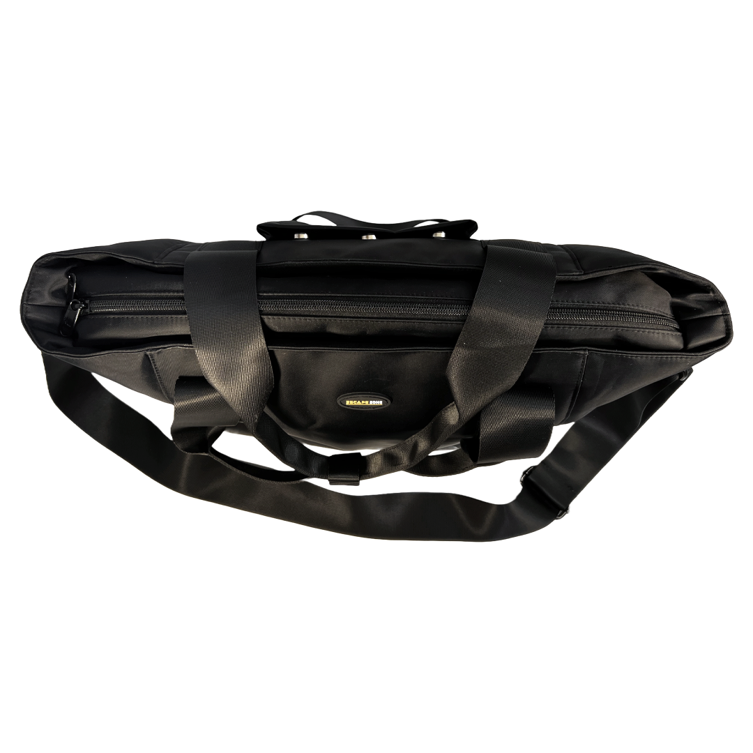 Closed - Top View of Stylish Women’s Handbag with Faraday Pockets (Large)